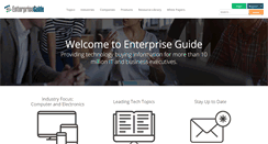 Desktop Screenshot of enterpriseguide.com